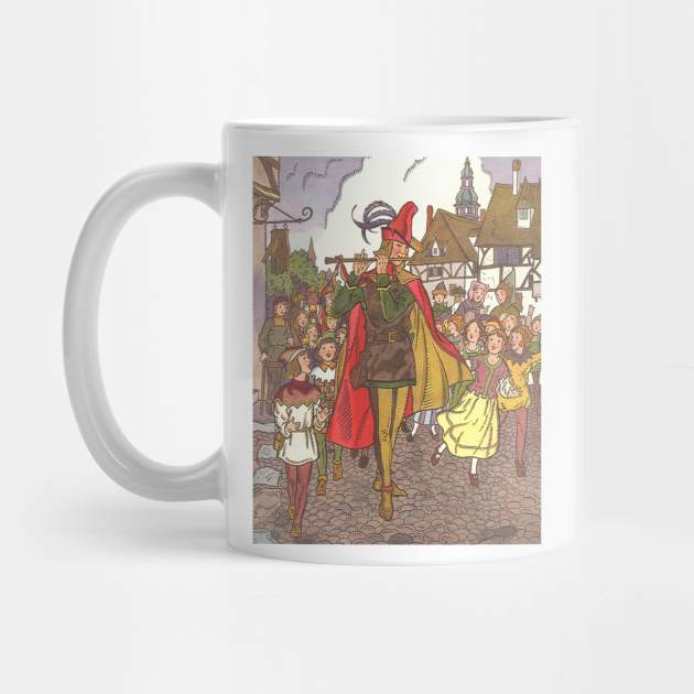 Vintage Fairy Tales, The Pied Piper of Hamelin by MasterpieceCafe